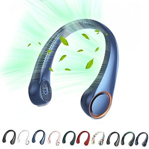 Portable Neck Fan: Hands-Free Cooling Device